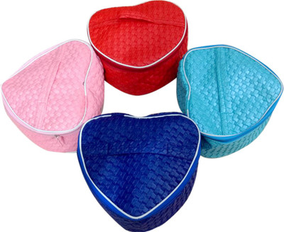 Shriya Collection Small Makeup Pouch Heart Shape pack of 4 Makeup And Jewellery Vanity Box(Multicolor)
Shriya Collection Small Makeup Pouch Heart Shape pack of 4 Makeup And Jewellery Vanity Box(Multicolor)