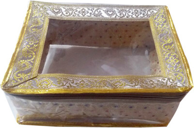 Shriya Collection Small Makeup Pouch Golden lace jama Makeup And Jewellery Vanity Box(Gold)
Shriya Collection Small Makeup Pouch Golden lace jama Makeup And Jewellery Vanity Box(Gold)