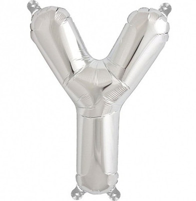 Events Framer Solid Y - Alphabet Foil Balloon Silver Letter Balloon(Silver, Pack of 1)
Events Framer Solid Y - Alphabet Foil Balloon Silver Letter Balloon(Silver, Pack of 1)