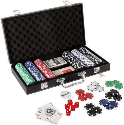 Zahuu Casino Poker Set with 300 Poker Chips Playing Cards in Leather Style Case(Multicolor)
Zahuu Casino Poker Set with 300 Poker Chips Playing Cards in Leather Style Case(Multicolor)