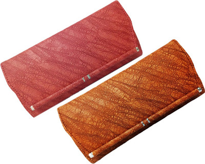 landloper Casual, Party, Formal Brown, Red Clutch