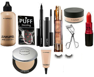 DAZZLING Spounge Puff, Face& Body Foundation & Compact , Pen Eyeliner & Zoom Lash Mascara & Lady Gaga Lipstick & Pro Concealer, Eyelashes,Select Cover-up & Highlighter, Loose Powder & Curler(Set of 12)
DAZZLING Spounge Puff, Face& Body Foundation & Compact , Pen Eyeliner & Zoom Lash Mascara & Lady Gaga Lipstick & Pro Concealer, Eyelashes,Select Cover-up & Highlighter, Loose Powder & Curler(Set of 12)