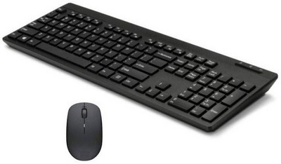 ReTrack 2.4Ghz Slim Wireless Desktop Keyboard Mouse Combo Set