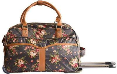 Bagaholics Flower Print Duffle Bag Trolley Bag Duffel Strolley Bag(Multicolor)
Bagaholics Flower Print Duffle Bag Trolley Bag Duffel Strolley Bag(Multicolor)