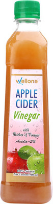 Wellona Apple Cider Vinegar with mother vinegar (Raw, Unfiltered & Undiluted) Apple Cider Vinegar(Unflavored Flavored)
Wellona Apple Cider Vinegar with mother vinegar (Raw, Unfiltered & Undiluted) Apple Cider Vinegar(Unflavored Flavored)