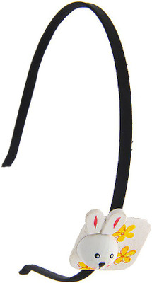 Anuradha Art Jewellery Hair Bealt Head Band(White)