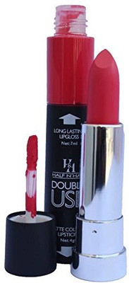 Half N Half Double Use Matte Colour Lipstick With Lip Gloss(Bomb Shell-20 (Lslg-01)11ml)
Half N Half Double Use Matte Colour Lipstick With Lip Gloss(Bomb Shell-20 (Lslg-01)11ml)