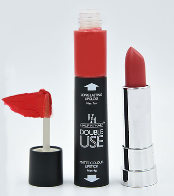 Half N Half Double Use Matte Colour Lipstick With Lip Gloss(Fusion Pink-15 (Lslg-01)11ml)
Half N Half Double Use Matte Colour Lipstick With Lip Gloss(Fusion Pink-15 (Lslg-01)11ml)