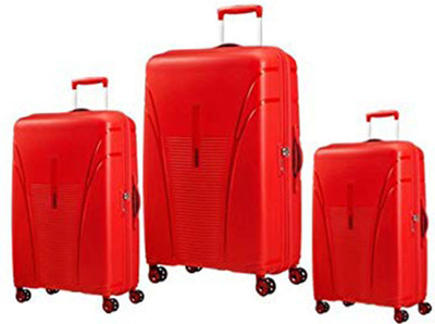 American Tourister Cabin Suitcase Combo(Red)