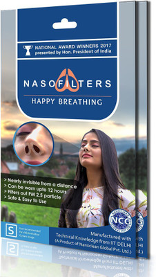 Nasofilters Pack Of 48 + 12 Complimentary Pack Of 48 + 12 Compliemntary Mask and Respirator
Nasofilters Pack Of 48 + 12 Complimentary Pack Of 48 + 12 Compliemntary Mask and Respirator