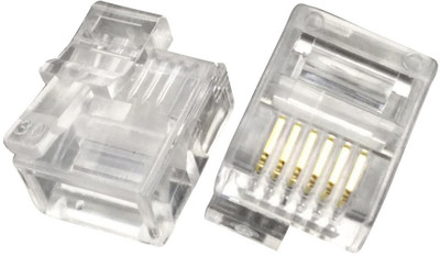 Power Light 6P6C - 10 Piece - RJ-11 -6 Contacts RJ11 Telephone Modular Plug Jack,RJ11 Connector Pin ( 6P6C) Network Interface Card(White)
Power Light 6P6C - 10 Piece - RJ-11 -6 Contacts RJ11 Telephone Modular Plug Jack,RJ11 Connector Pin ( 6P6C) Network Interface Card(White)