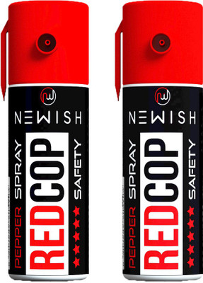 Newish : RED COP | Powerful | Self Defense For Women 70 ML | 50 Shots | range Upto-15 Feet Pepper Stream Spray
Newish : RED COP | Powerful | Self Defense For Women 70 ML | 50 Shots | range Upto-15 Feet Pepper Stream Spray