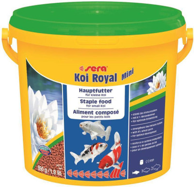 Foodie Puppies Sera Koi Royal Mini 900g/2lb | Staple Diet For All Koi | Strengthens The Immune System With 4% Wheat Germ For Optimal Development | 900 g Dry Fish Food
Foodie Puppies Sera Koi Royal Mini 900g/2lb | Staple Diet For All Koi | Strengthens The Immune System With 4% Wheat Germ For Optimal Development | 900 g Dry Fish Food