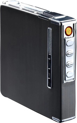 iZED SILVER FLAMELESS 1 Flameless Rechargeable Lighter Cum carry Pocket Lighter(SILVER)