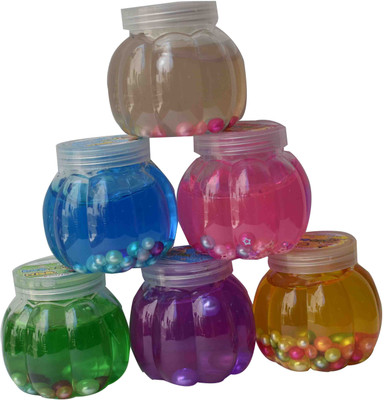 PTCMart Sparkles & Pearl Beads Crystal Clear Mud Putty Slime Clay with Set of 6 Multicolor Putty Toy Multicolor Putty Toy
PTCMart Sparkles & Pearl Beads Crystal Clear Mud Putty Slime Clay with Set of 6 Multicolor Putty Toy Multicolor Putty Toy