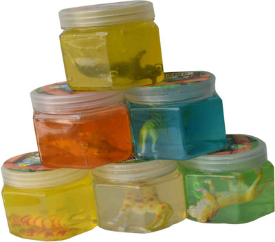 PTCMart Animals Crystal Clear Putty Slime Jelly Clay with Educational Toy Set of 6 Putty Toy Multicolor Multicolor Putty Toy
PTCMart Animals Crystal Clear Putty Slime Jelly Clay with Educational Toy Set of 6 Putty Toy Multicolor Multicolor Putty Toy