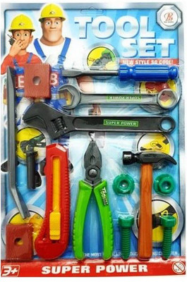 Decor Express Toy Tool Kit for kids, Tools Set for Boys , Construction Tools, Role Play Engineer Workshop Tool Kit
Decor Express Toy Tool Kit for kids, Tools Set for Boys , Construction Tools, Role Play Engineer Workshop Tool Kit