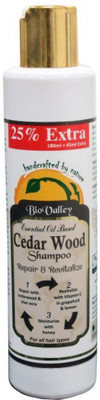 Biovalley Cedar Wood & Aloe Vera Essential Oil Based Shampoo Repair and Revitalize(450 ml)
Biovalley Cedar Wood & Aloe Vera Essential Oil Based Shampoo Repair and Revitalize(450 ml)