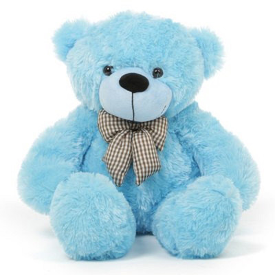 DMGC 3 feet Jumbo Blue Teddy Bear Best For Gift - 90 cm(Blue)