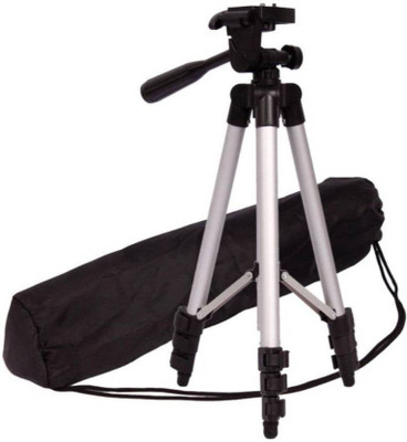 Zeom Tripod - 3110 Portable & Foldable Camera - Mobile Tripod Tripod Tripod(Black, Silver, Supports Up to 1000 g)
Zeom Tripod - 3110 Portable & Foldable Camera - Mobile Tripod Tripod Tripod(Black, Silver, Supports Up to 1000 g)