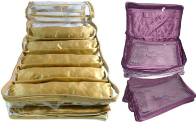 ultimatefashionista Combo 5rods Bangle box, Churi box Bracelet Watch Jewelery vanity Box, Necklace 5 Slot Pouches Bag ,Cosmetic toiletary Organizer makeup kit jewellery box(gold,purple) vanity box Vanity Box(Multicolor)
ultimatefashionista Combo 5rods Bangle box, Churi box Bracelet Watch Jewelery vanity Box, Necklace 5 Slot Pouches Bag ,Cosmetic toiletary Organizer makeup kit jewellery box(gold,purple) vanity box Vanity Box(Multicolor)