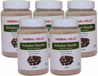 Herbal Hills Shikakai Powder - 100 gms - Pack of 5 - Shikakai Powder for hair wash(100 g)
Herbal Hills Shikakai Powder - 100 gms - Pack of 5 - Shikakai Powder for hair wash(100 g)