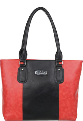 Al Jazeera Shoulder Bag(Pink, Black), Black;pink