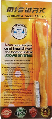 MISWAK ORGANIC TOOTHBRUSH 100% ORIGINAL & NATURAL ( Premium Imported Quality) Soft Toothbrush
MISWAK ORGANIC TOOTHBRUSH 100% ORIGINAL & NATURAL ( Premium Imported Quality) Soft Toothbrush