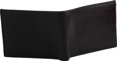 Skyblaze Men Black Genuine Leather Wallet(1 Card Slot)