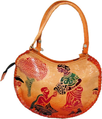 snb handicrafts AppleBatua Shantiniketan Boho Block Tribal Design Handbags Bags Apple Shape Side Leather Stitch Ethnic Handicraft Genuine Leather Waterproof Shoulder Bag(Multicolor, 3 L)
snb handicrafts AppleBatua Shantiniketan Boho Block Tribal Design Handbags Bags Apple Shape Side Leather Stitch Ethnic Handicraft Genuine Leather Waterproof Shoulder Bag(Multicolor, 3 L)