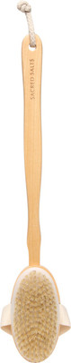 Sacred Salts Wooden Bath Brush with Long Handle | 2-in-1 Body Brush with Detachable Handle | Natural Boar Bristles | Dry Brushing Removes Dead Skin & Improves Blood Circulation
Sacred Salts Wooden Bath Brush with Long Handle | 2-in-1 Body Brush with Detachable Handle | Natural Boar Bristles | Dry Brushing Removes Dead Skin & Improves Blood Circulation