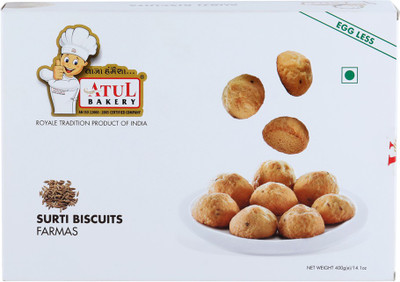 ATUL Surti Biscuit Farmas 400 gms(400 g)