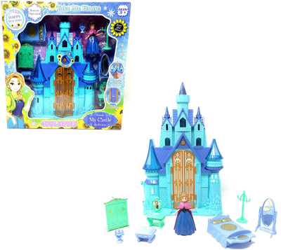 Miss & Chief Battery Operated Musical Princess Dream Castle Toy for Kids with Light and Music(Blue)
Miss & Chief Battery Operated Musical Princess Dream Castle Toy for Kids with Light and Music(Blue)