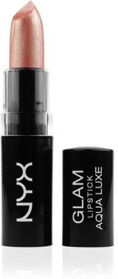 Tayongpo Nyx Cosmetics Glam Lipstick Aqua Luxe Enchanting(Brown)