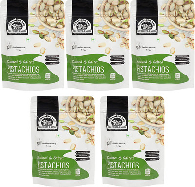 Wonderland Jumbo Roasted & Salted Pistachios Nuts 1kg ( Pack of 5-200g Each) Pistachios(1000 g, Pouch)
Wonderland Jumbo Roasted & Salted Pistachios Nuts 1kg ( Pack of 5-200g Each) Pistachios(1000 g, Pouch)