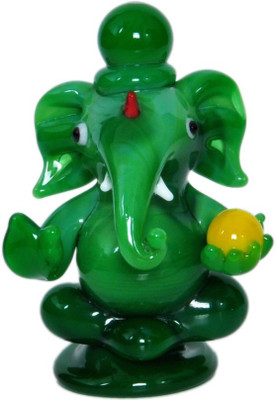 TCARTS Crystal God Ganesha Statue For Pooja Room, Car Dashboard, Desk/Table Decorative, Gift Items Decorative Showpiece - 6 cm(Crystal, Green)
TCARTS Crystal God Ganesha Statue For Pooja Room, Car Dashboard, Desk/Table Decorative, Gift Items Decorative Showpiece - 6 cm(Crystal, Green)