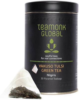 Teamonk Global Yakuso Tulsi Green Tea Box(30 Bags)