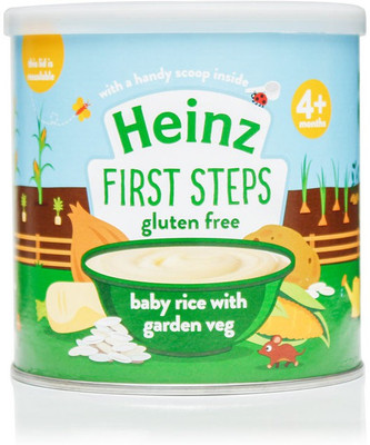 heinz Baby Rice With Garden Veg 200g Cereal(200 g, 1)
