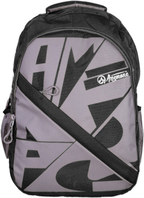 Anemone School Bag 07 30 Laptop Backpack(Black)
