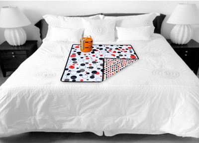 FABBRICK PVC Baby Bed Protecting Mat(White