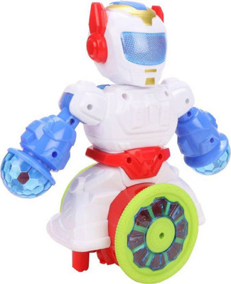 Genextonline robot Dancing Robot with 3D lights, Rotating Wheels and Music(Multicolor)
Genextonline robot Dancing Robot with 3D lights, Rotating Wheels and Music(Multicolor)