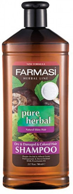 Farmasi Pure Herbal Dry & Damaged & Colored Hair Shampoo(700 ml)