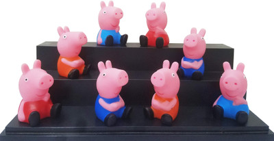 imodish Peppa Pig Set Of 8 Pcs. Peppa Pig, George Pig, Mummy Pig, Daddy Pig Pencil Topper Pencil Extender Action Figure(Multicolor)
imodish Peppa Pig Set Of 8 Pcs. Peppa Pig, George Pig, Mummy Pig, Daddy Pig Pencil Topper Pencil Extender Action Figure(Multicolor)