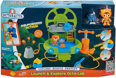 Fisher-Price Octonauts Deep Sea Octo-Lab(Multicolor)