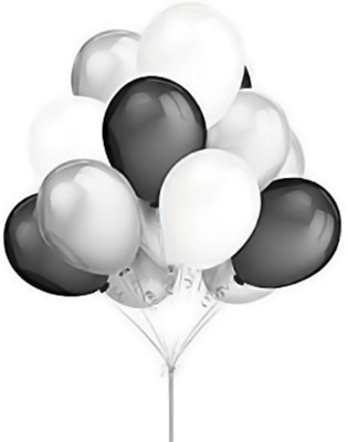 Masti Zone Solid Pack of 60 (20 Black + 20 Silver + 20 White ) Matellic Latex Balloons Balloon(Multicolor, Pack of 60)
Masti Zone Solid Pack of 60 (20 Black + 20 Silver + 20 White ) Matellic Latex Balloons Balloon(Multicolor, Pack of 60)