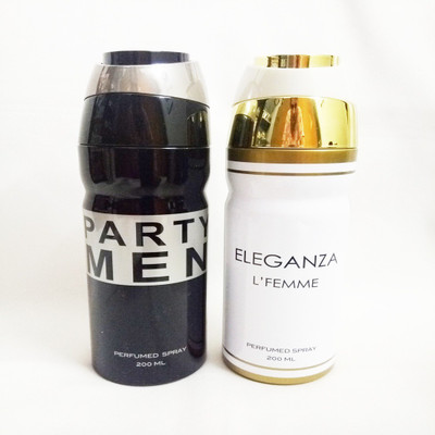 ARQUS PARTY MEN AND ELEGANZA Perfume Body Spray - For Men & Women(400 ml, Pack of 2)
ARQUS PARTY MEN AND ELEGANZA Perfume Body Spray - For Men & Women(400 ml, Pack of 2)