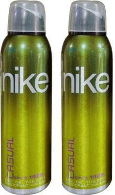 Nike Casual Deodorant For Man 200ml Deodorant Spray - For Men(400 ml, Pack of 2)
Nike Casual Deodorant For Man 200ml Deodorant Spray - For Men(400 ml, Pack of 2)