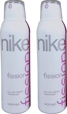 Nike Fission Deodorant For Woman 200ml Deodorant Spray - For Women(400 ml, Pack of 2)
Nike Fission Deodorant For Woman 200ml Deodorant Spray - For Women(400 ml, Pack of 2)
