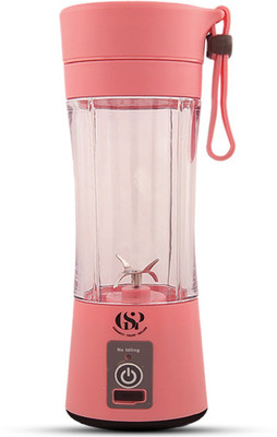 GSP Portable Juice Cup, Machine Mini Juicer,USB Mixer Perfect Mixer For Personal Use 4 Juicer(Pink, 1 Jar)
GSP Portable Juice Cup, Machine Mini Juicer,USB Mixer Perfect Mixer For Personal Use 4 Juicer(Pink, 1 Jar)