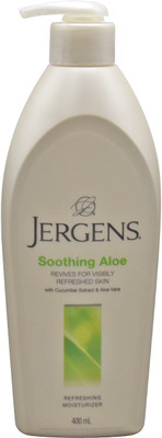 Jergens Soothing Aloe Refreshing Moisturizer(400 ml)